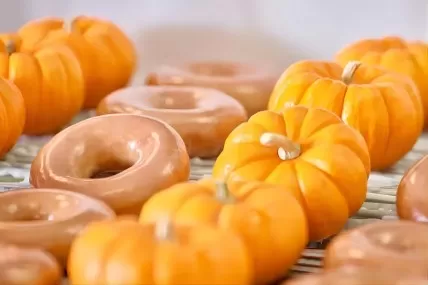 Krispy Kreme brought back a popular fall doughnut!